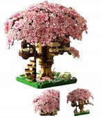 KLOCKI DRZEWKO BONSAI, DRZEWO WIŚNI, JAPOŃSKIE, DLA DZIECKA ZESTAW