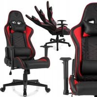 Fotel Obrotowy Kubełkowy Gamingowy Ekoskóra Sense7