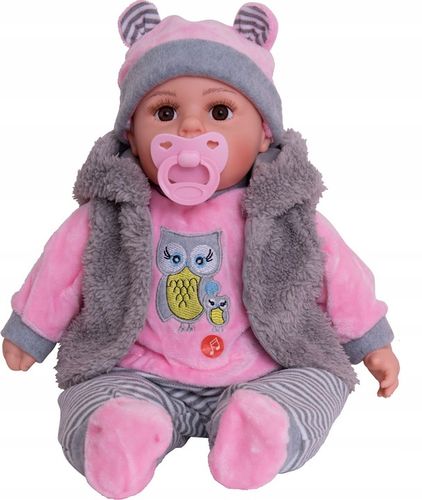 LALKA BOBAS MÓWI I ŚPIEWA POLSKI 45CM+SMOCZEK_68v na Arena.pl