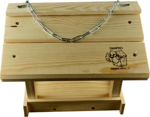 Karmnik dla ptaków do samodzielnego montażu – solidny, drewniany na Arena.pl