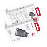Szybka ładowarka GAN 45W 2 porty kostka do Realme 12 Plus 5G