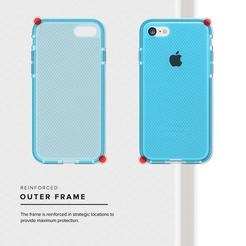 Zizo Pulse - Etui iPhone 8 / 7 (niebieski/srebrny) na Arena.pl