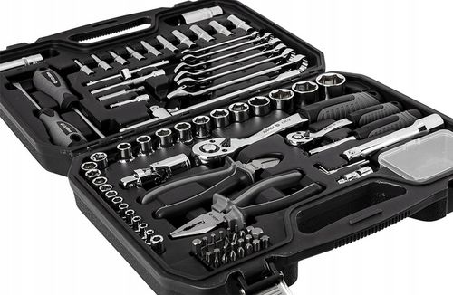 Zestaw Narzędzi NEO TOOLS M4K Garage, 90 el. Klucze Nasadowe Walizka na Arena.pl