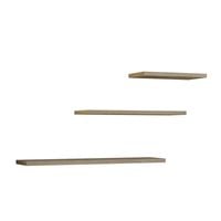 KOMPLET 3 x PÓŁKA WISZĄCA TOBI 3P DĄB SONOMA