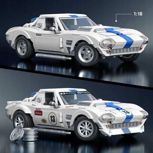 Mattel Brick Shop Klocki Hot Wheels Elite Series Corvette Grand Sport JGR31 na Arena.pl