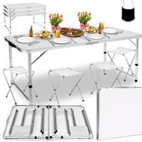 STÓŁ ROZKŁADANY SKŁADANY OGRODOWY CATERINGOWY TURYSTYCZNY BANKIETOWY 120 cm