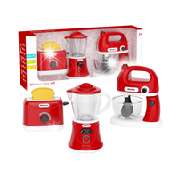 Zestaw Kuchenny Do Zabawy Dla Dzieci Mikser Toster Blender Zabawki AGD