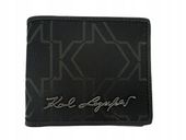 Karl Lagerfeld portfel czarny K/Monogram Small 22WW3215