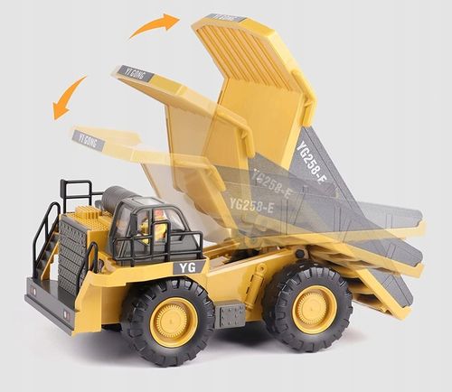 WYWROTKA ZDALNIE STEROWANA PILOTEM CIĘŻARÓWKA RC POJAZD MASZYNA BUDOWLANA na Arena.pl