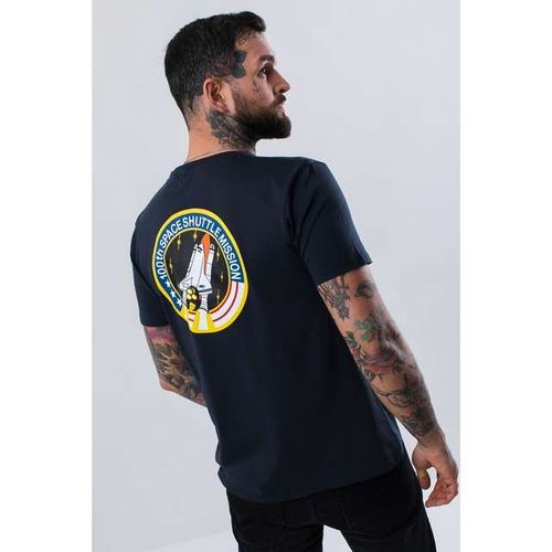 Alpha Industries SPACE SHUTTLE T 07 REPL  BLUE Rozmiar - M na Arena.pl