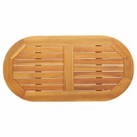 Blat stołu Brązowy 90 x 45 x 2 cm lite drewno akacjowe