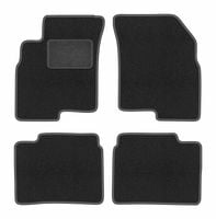 Dywaniki welurowe LUX do Kia Optima I 2001-2006 sedan grafitowe