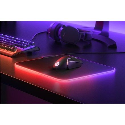 Podkładka RGB SteelSeries QcK Prism Cloth Medium 27cm x 32cm na Arena.pl