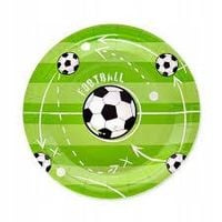 talerzyk papierowy football 7cali 6szt.
