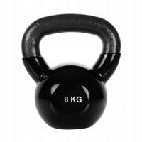 KETTLEBELL ODWAŻNIK KETEL DO ĆWICZEŃ HANTEL CIĘŻAR TRENING - GymBeam 8