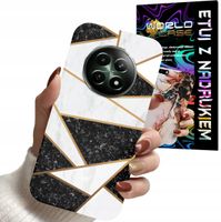 ETUI CASE DO REALME 12 5G - MARMUREK GEOMETRIA WZORY DLA KOBIET
