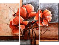 90CM 70 ZEGAR 3 ELEM AUTORSKIE MAKI SCIENNY DRUK