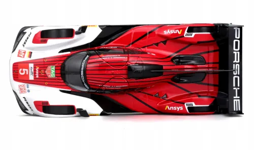 Auto metal., 1:24, PORSCHE 963, białe na Arena.pl