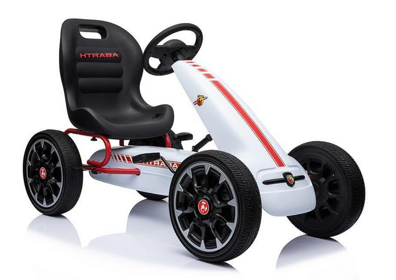Gokart ABARTH Biały zdjęcie 1
