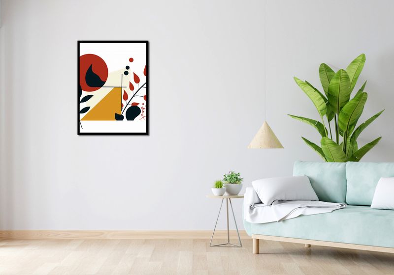Plakat 60x80cm Ogień i Flora zdjęcie 4