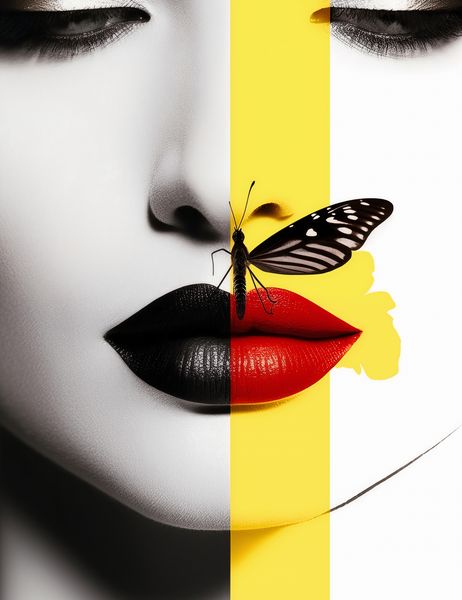 Plakat 50x65cm Motyla Piękność zdjęcie 1