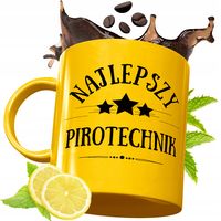 Złoty Kubek Premium Dla Pirotechnika Prezent Z Nadrukiem Ze Zdjęciem