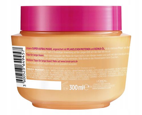 L'oréal Paris Elvital Anti Split Ends Maska Do Włosów Długich 300 Ml na Arena.pl