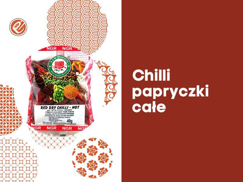Papryka chilli całe suszone czerwone extra hot przyprawa red dry chilli 40g zdjęcie 3