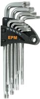 KOMPLET KLUCZY TORX TYP L T10-T50 9SZT. DŁUGIE - E-400-2670