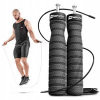 Skakanka aluminiowa regulowana bokserska crossfit antypoślizgowe rączki