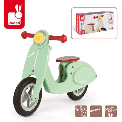 Rowerek biegowy  miętowy Scooter, Janod na Arena.pl