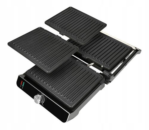 Grill Elektryczny Regulacja Temperatury Powłoka Non-Stick do Zmywarki na Arena.pl