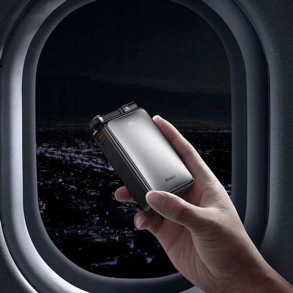MCDODO POWERBANK 20000MAH Z WYŚWIETLACZEM 3X USB USB-C 67W + KABEL USB-C PD zdjęcie 16