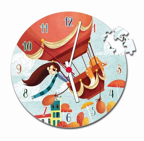Puzzle Zegar 96 elementów Balon na Arena.pl