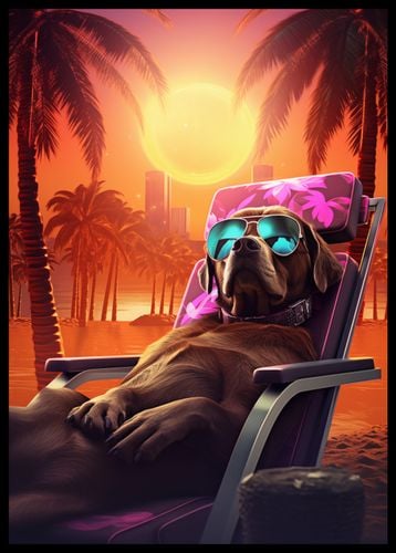 Plakat 42x59,4cm Lato w Stylu na Arena.pl