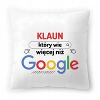 Poduszka Dla Klauna Na Urodziny Prezent Z Nadrukiem Ze Zdjęciem