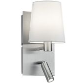 LAMPA ścienna MARRIOT  271470207 Trio regulowana OPRAWA kinkiet LED 3,1W 3000K abażurowy nikiel biały