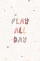 Plakat 20x30cm Wzory dla Dzieci, Dziewczynki i Chłopca - Play