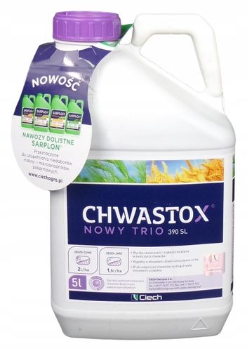 Chwastox Trio Nowy 5L wczesne chwasty dwuliścienne na Arena.pl