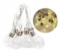 GIRLANDA SOLARNA Lampki Ogrodowe LED Wiszące 2,9m Na Balkon 263