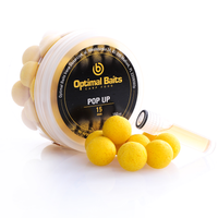 Optimal Baits Kulki proteinowe pływające Pop Up KUKURYDZA 15mm