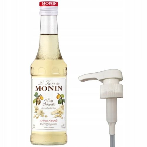Syrop do kawy MONIN WHITE CHOCOLATE 250 ml na Arena.pl