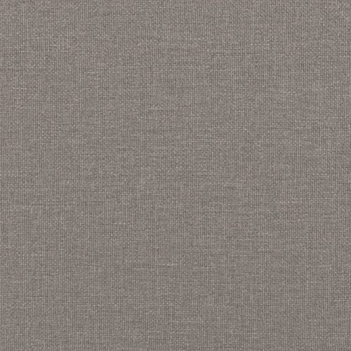 Łóżko z materacem, taupe, 140x190 cm, obite tkaniną na Arena.pl