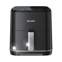 Frytkownica beztłuszczowa Sharp AF-GS552AE-B Air Fryer 5,5l 8 ustawień LED