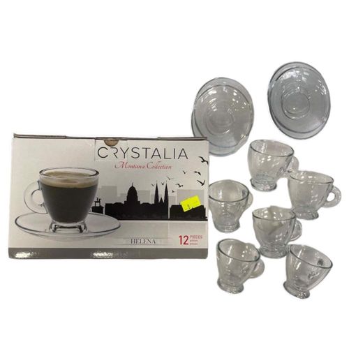 Zestaw 6 Filiżanek I 6 Spodków Do Espresso na Arena.pl