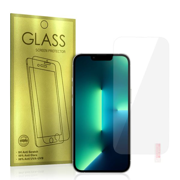 Hartowane szkło Gold do IPHONE 14 zdjęcie 1