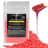 WOSK TWARDY DO DEPILACJI W DROPSACH DROPSY DO PODGRZEWACZA 500G CZERWONY