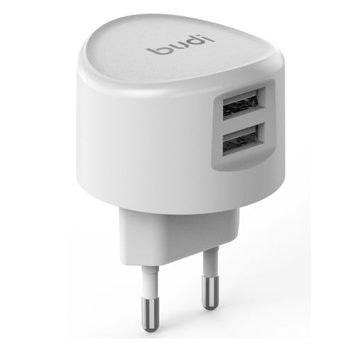Ładowarka sieciowa 2x USB, 12W (Biały) na Arena.pl