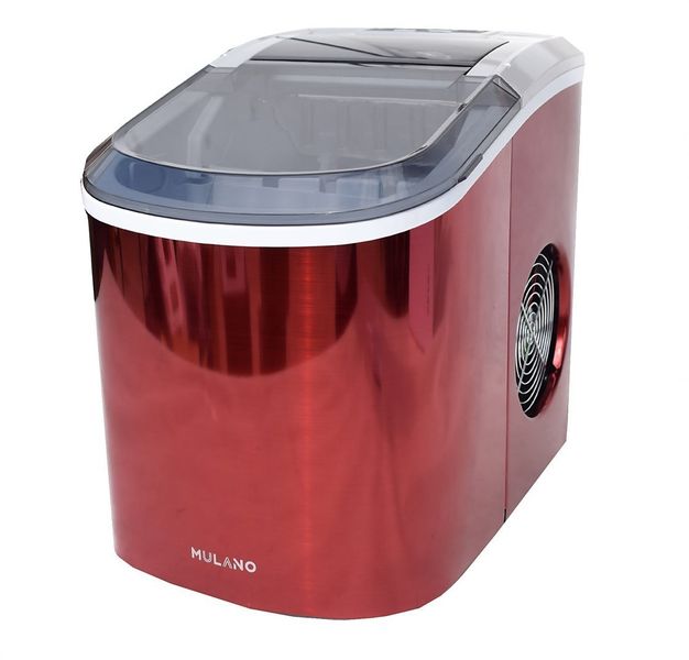 Kostkarka do lodu Stołowa Maszynka Do Lodu Czerwona zdjęcie 1