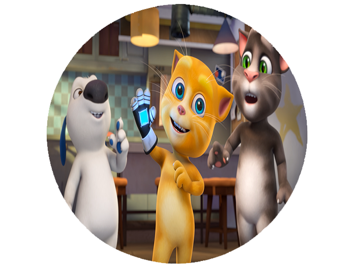 Opłatek na tort Gadający Kot zdjęcie 1